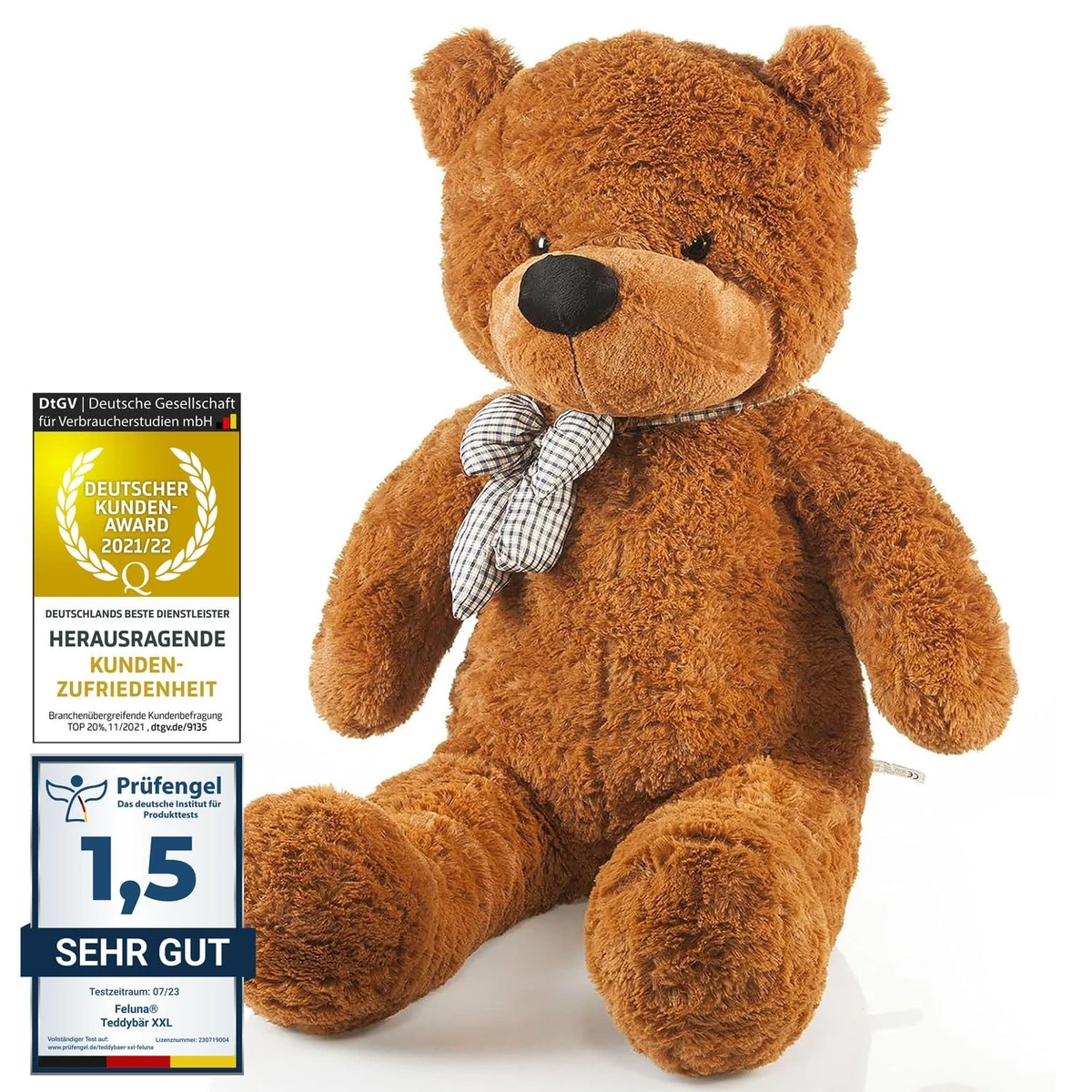 Riesen Teddybär Plüsch Teddy Pink Rosa Eisbär Weiss Bär XXL im Kanton Wallis