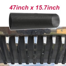47x16 Car Front Grill Mesh Sheet For Most Jeep Grille Insert Bumper Protection