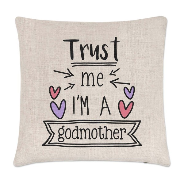 Trust Me I'm A Godmother Kissenbezug Muttertag Worlds Best Toll-image