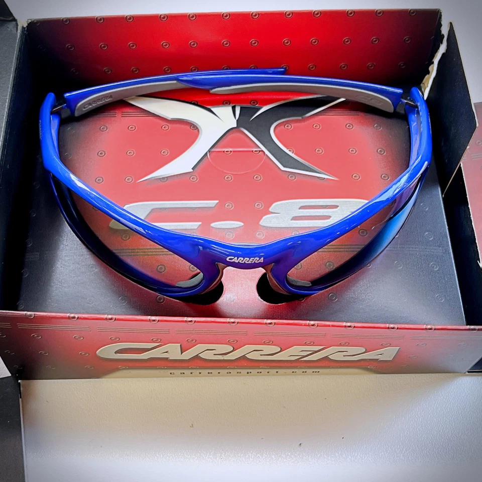 Lunettes Vintage Carrera Sport C 8 Iridium Blue - Photo 1/4