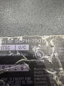 Sony PlayStation 2 Slim Console PS2 SCPH-70012 *NEW LASER* Works Great! Modem!