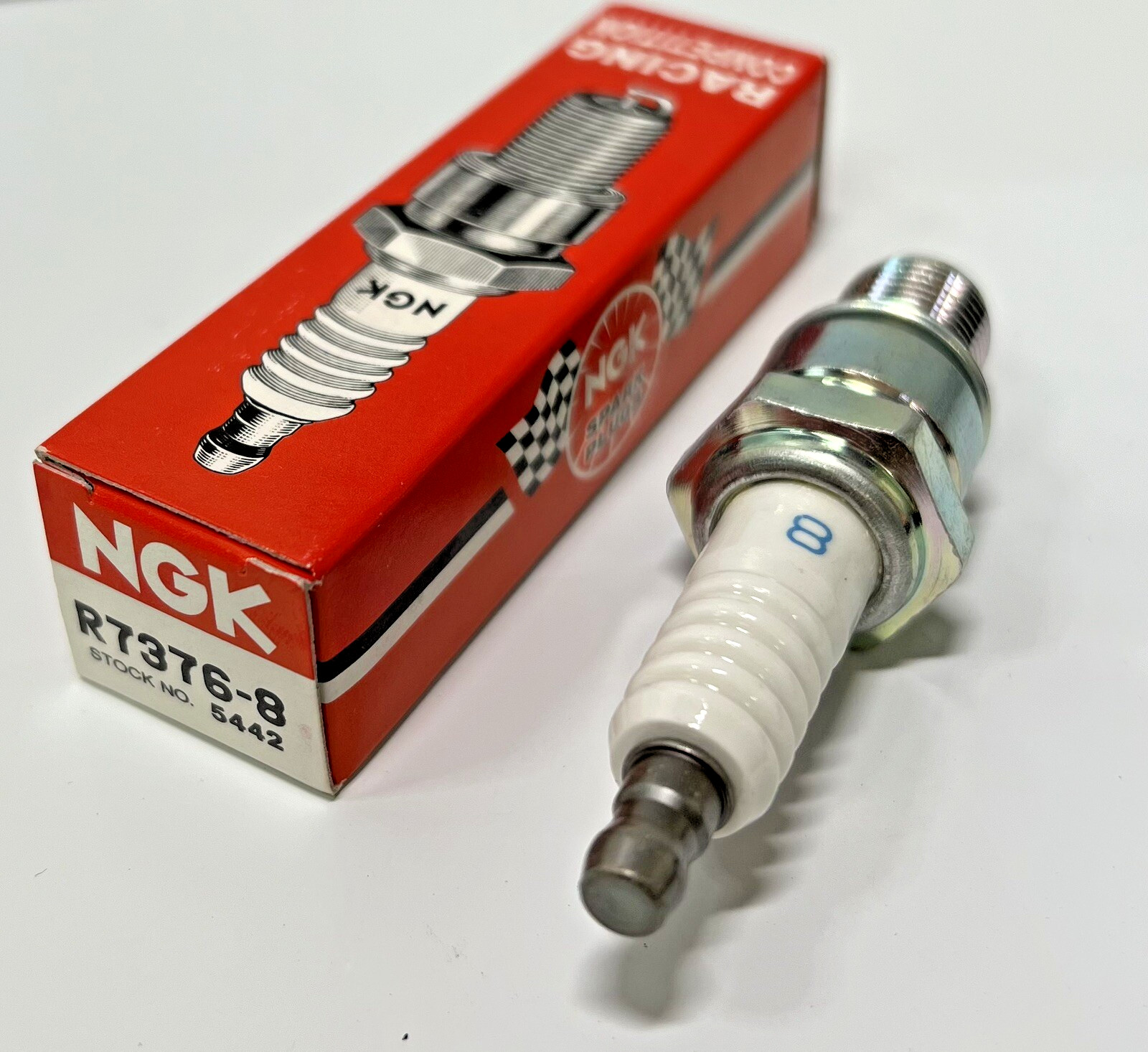 NGK #5442 - RACING SERIES Spark Plugs R7376-8 SOLD INDIVIDUALLY