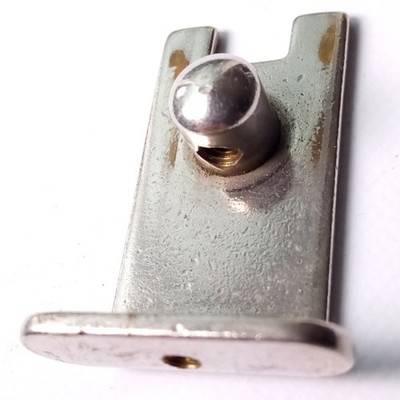 Slingerland 3Point Radio King Throw-Off/Strainer Slide Plate Nickel 1946-9 Three