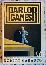 Parlor Games by Robert Marasco 1978 BCE Hardcover Novel HC Vintage Vtg