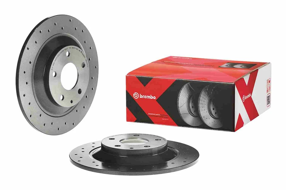 2x BRAKE DISC 08.C425.1X FOR MAZDA PY-Y8/VPS/ZA 2.5L SH-VPTS 2.2L PEX3 2.0L 4cyl - Image 3 of 4