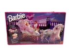 Vintage Barbie Crystal Horse and Carriage 1990 Mattel 10142 Boxed RARE | C2T G55