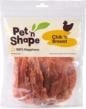 Pet 'n Shape Chik Breast Jerky Dog 16 Fl Oz (Pack of 1), multi natural 