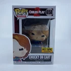 Funko Pop Chucky #658 Child’s Play 2 On Cart Hot Topic Exclusive w Protector NIB