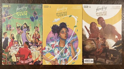 FIREFLY BRAND NEW 'VERSE #6 SET OF 3 1:10 FRANY FISH KHALIDAH VARIANT COMIC BA