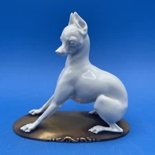 ROSENTHAL GERMANY PORCELAIN FIGURINE OF A MINIATURE PINSCHER DOG,  1921 HALLMARK