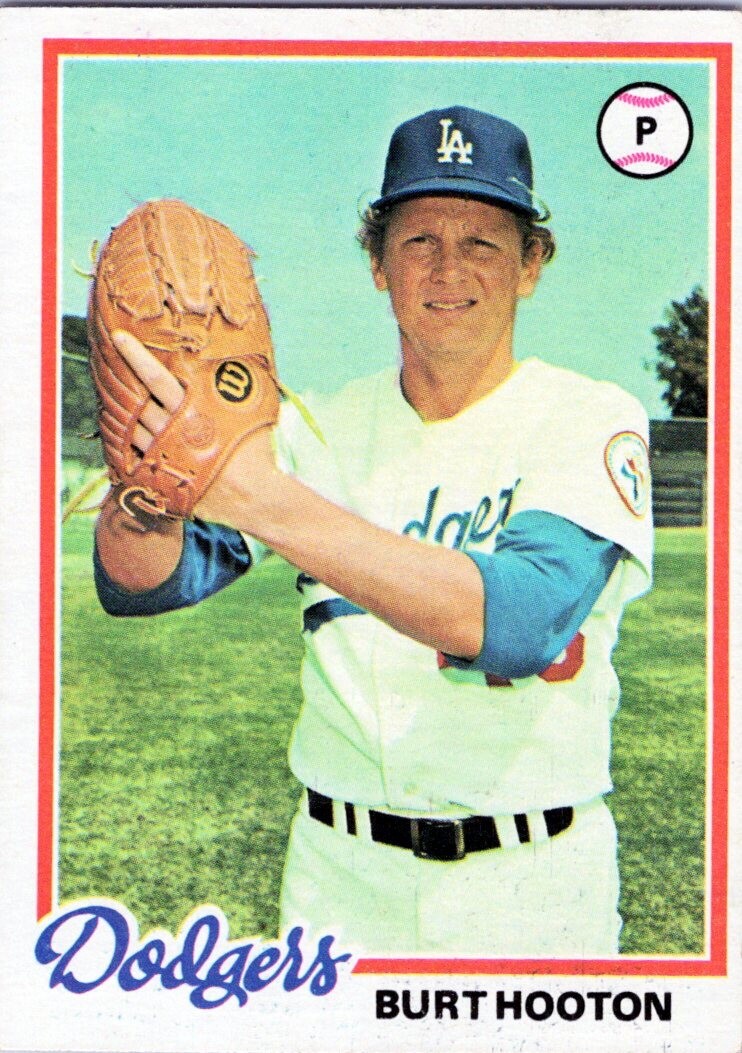 1978 Topps #41 Burt Hooton Los Angeles Dodgers EX
