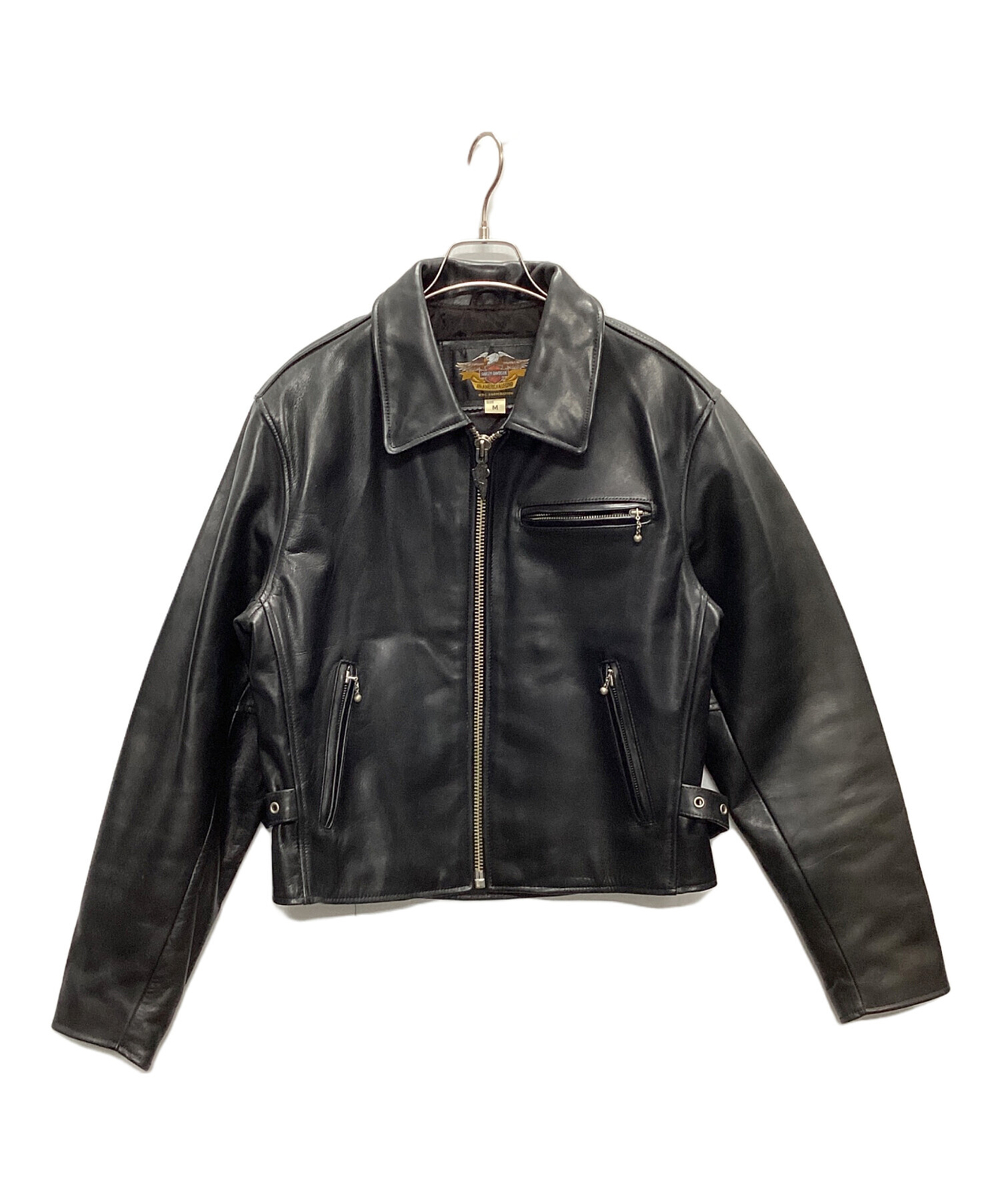 HARLEY-DAVIDSON/ Single Riders Jacket Black Size:? - Gem