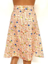 70s polyester skirt Floral