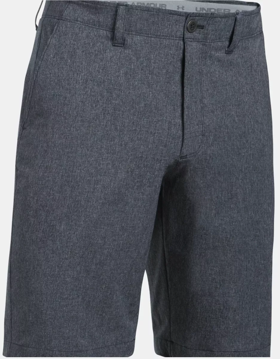 Under Armour Men s UA Match Play Vented Shorts 1272358 001 Black True Gray