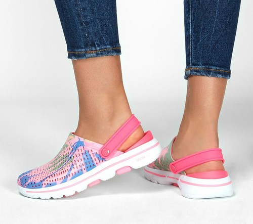 SKECHERS CALI GEAR GO WOLK SO UNISEX WOMEN SIZE 11 = MEN SIZE 9.5 SHOES PINK NEW - 第 5/6 張圖片