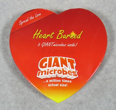 GIANT MICROBES-HEART BURNED THEME BOX-STD's Herpes Pox HPV