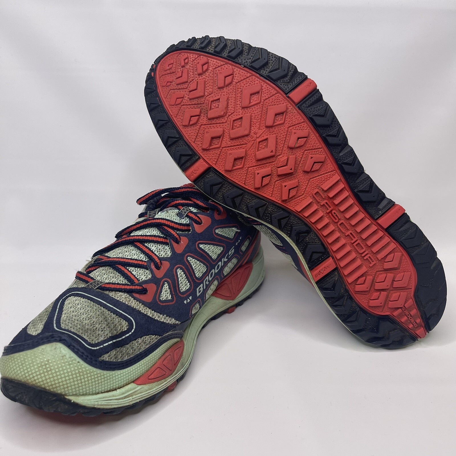 Size+9.5++Brooks+Cascadia+9+Green for sale online eBay