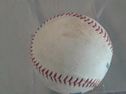 Washington Nationals 10-1-12 NL Clinch Game Used Ball MLB Hologram # EK193930 - Picture 3 of 7