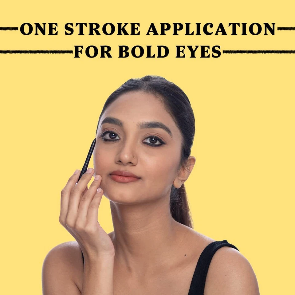 Dazller Kreamy Kajal Black Color Pack Of 2 - Image 4 of 4