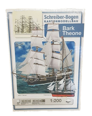 + KARTONMODELL BARK THEONE SCHREIBER-BOGEN 816 Cardboard Model