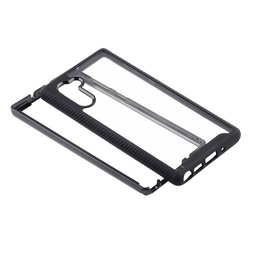 Para Samsung Galaxy Note 10 - Funda protectora blindada de doble capa a prueba de golpes con respaldo transparente - Imagen 5 de 17
