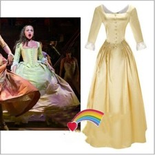 Hamilton Peggy Costume Royal Retro Dress Victorian Ball Gown Maiden Costume  