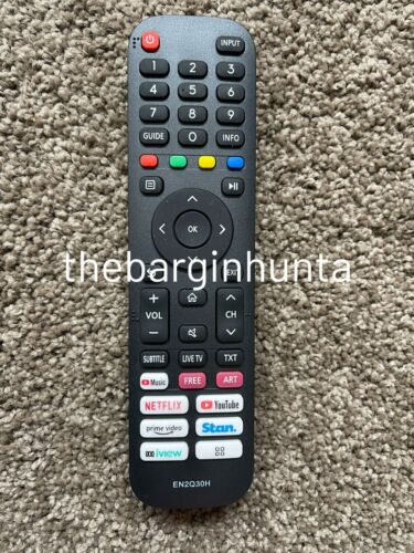 Hisense VIDAA Replacement TV Remote for 55U8G, 65U8G, 75U8G, 85U8G, 65U9G, 75U9G - Picture 1 of 1