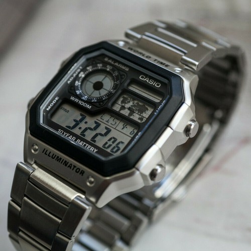 Casio Genuine AE-1200WHD-1A Digital Quartz Men's Watch Sport FREE AU SHIPPING - Picture 3 of 11