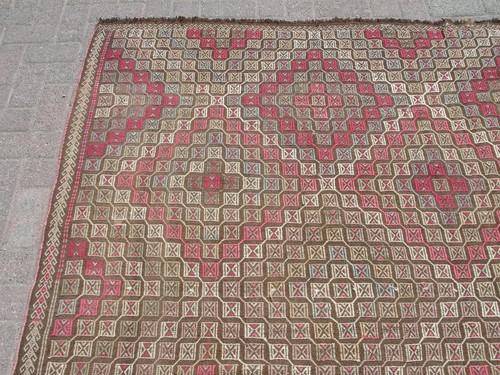 Kilim Rug | Vintage kilim rug | Turkish rug | Rugs for Living room | - Picture 6 of 10