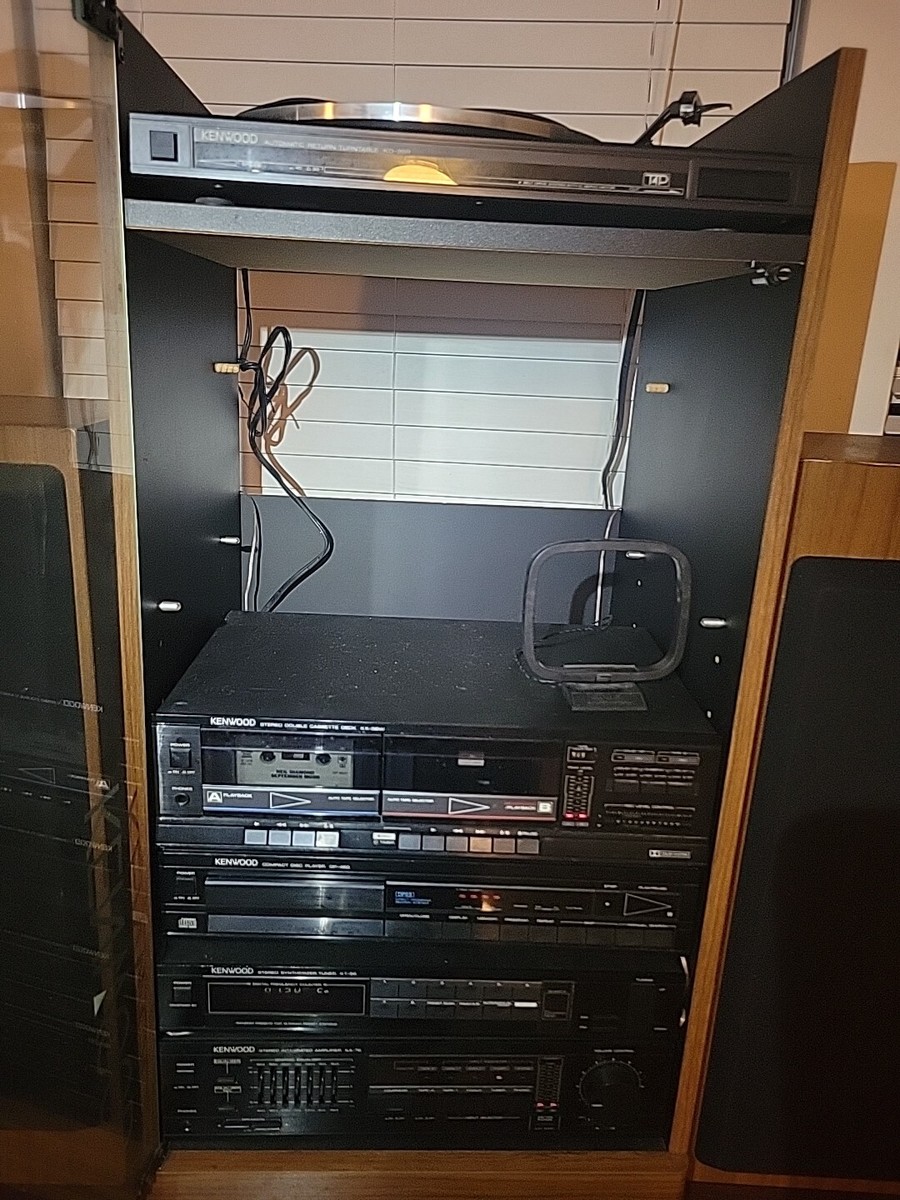 KENWOOD インテグレーテッドアンプ＋CDプレーヤー KENWOOD STEREO SYSTEM Amplifier Cassette, CD Player Tuner-need New
