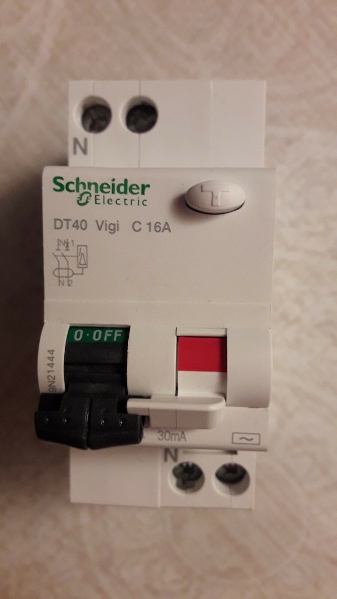 Interrupteur Différentiel Schneider Vigi DT40 1P+N 25A 300mA - Neuf, Pour Tableau électrique