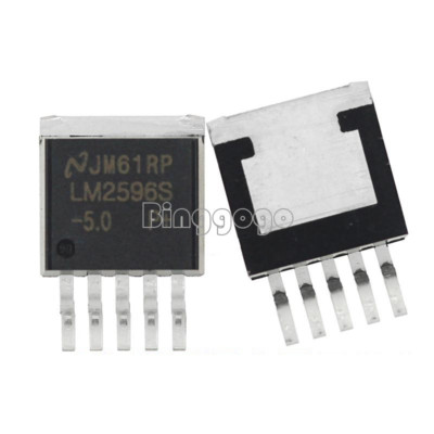 10Stks NSC LM2596S-5.0 LM2596 TO-263 Voltage Regulator IC