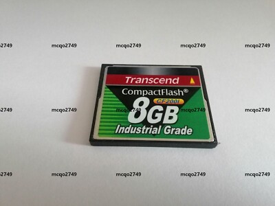 Transcend Compact Flash Card 8GB Industrial Grade CF200I