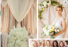 Sequin Photography Backdrop Curtain for Wedding Party Curtain Decor 7x5