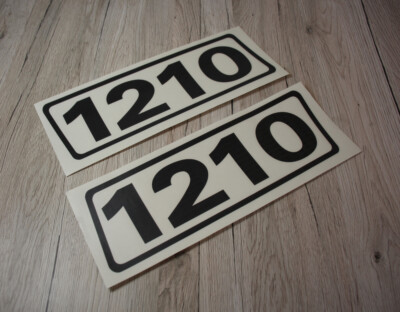 David Brown 1210 Aufklebersatz