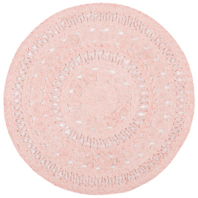 SAFAVIEH Cape Cod Collection CAP222U Handwoven Pink Rug