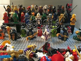 LEGO Ninjago Minifigures Lot - You Pick - Kai, Jay, Zane, Master Wu, Cole, Lloyd