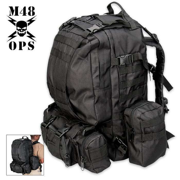 M48 Military Tactical Backpack Large Army 3 Day Assault Pack