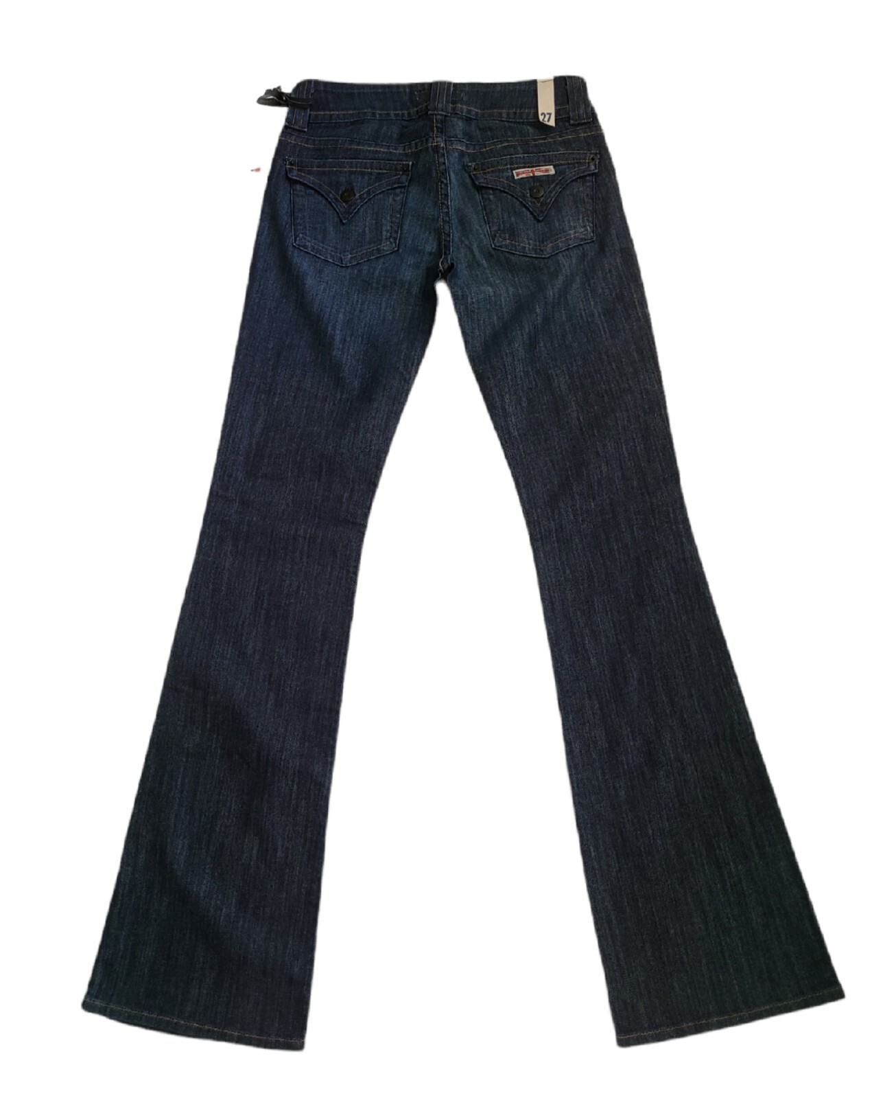 Rare! NWT Hudson Womens Low Rise Boot Cut Dark Wash Jeans SZ 27/34L (US SZ 4L) image 2