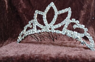 ♡Tiara♡(*ˊ˘ˋ*)② 2本 KMVEXO Vintage Black Red Purple Spider Crystal Crowns for