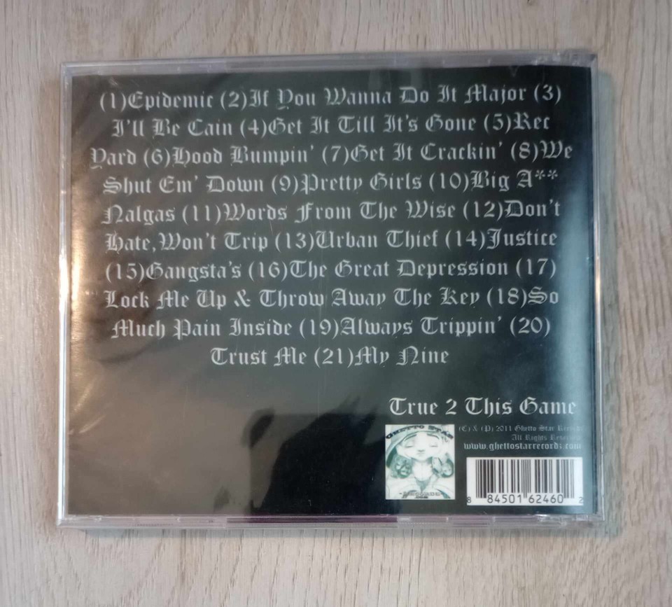 Ghetto Star Recordz True II This Game RARE GANGSTA GFUNK eBay