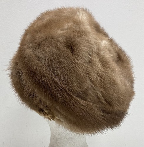 Vintage Mink Fur Hat. Size Medium - Picture 3 of 9