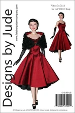 Reminisce Doll Sewing Pattern for 16.5" RTB101 Body Dolls Grace Tonner