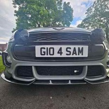 Für Mini F55 F56 F57 Echt Kohlefaser Frontlippe Splitter Cooper S JCW 2014-2020