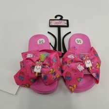 JOJO SIWA Sandals Pink - Glitter Slip On - Size 5/6, New with Tag