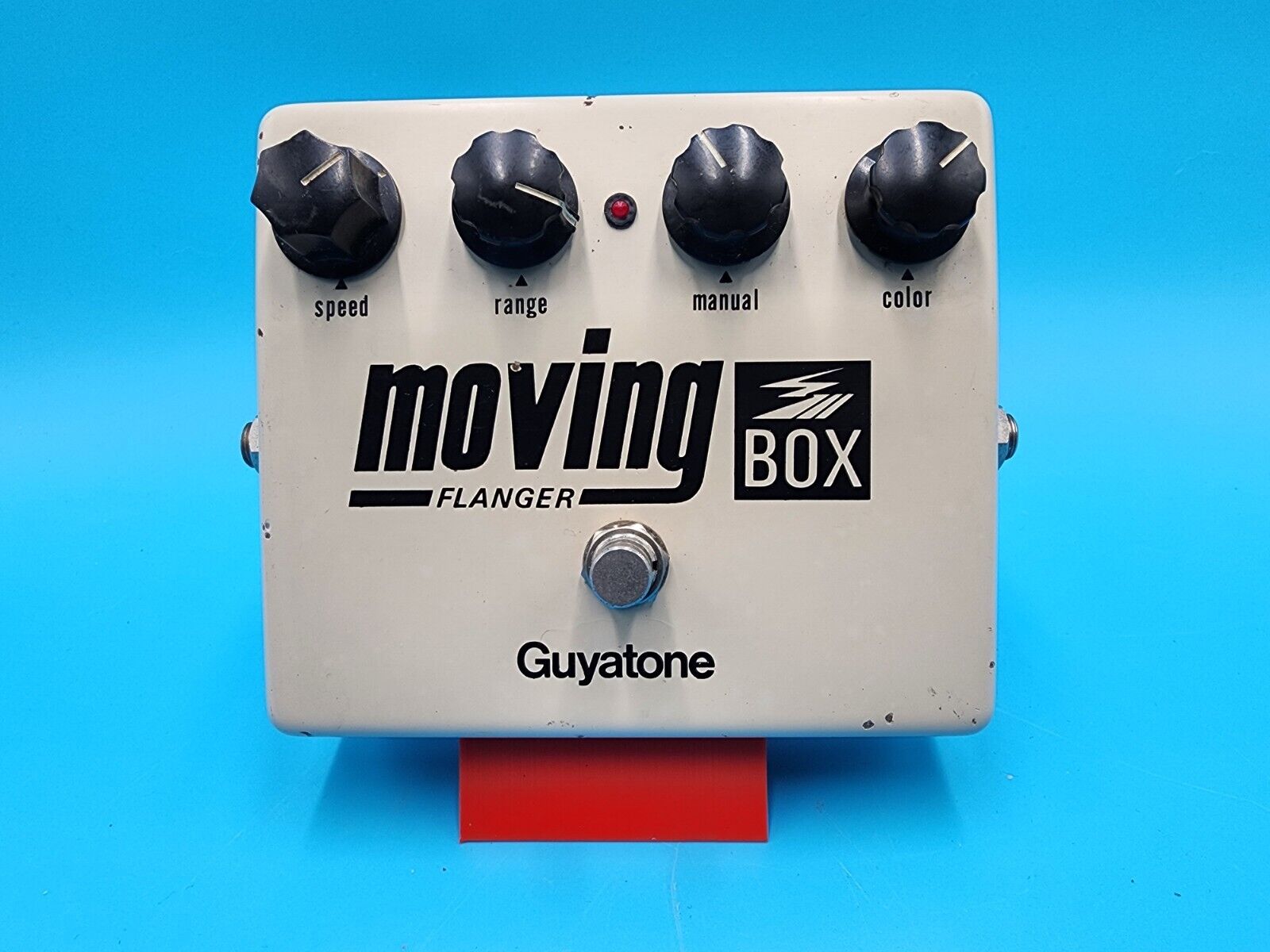 Rare 70s Guyatone PS-107 Moving Box Flanger Guitar Effect Pedal SAD1024 Bass 