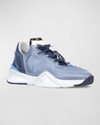 100% AUTHENTIC NEW MEN FENDI FLOW NYLON LYC.ST POIS CINIEZ SNEAKER UK 7/US 8 — photo 1