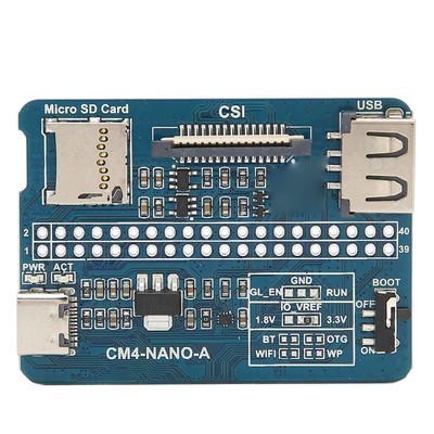Mini Base Board For RPi CM4 B To B Connector Quad Core CM4 Ultra Mini Expansion