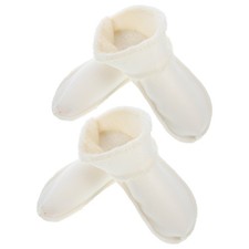 2 Pairs Women's Slip on Shoes Womans Slippers Plush Liners for Clogs