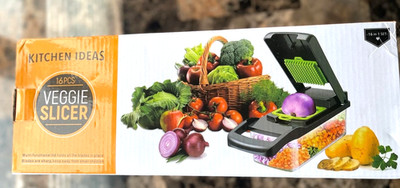Kitchen Ideas Veggie Slicer 16PCS Multi-Function Vegetable Cutter Set New
